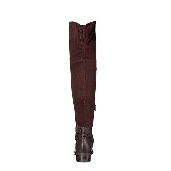 Nine West Womens 5 M Dark Brown Thigh High Riding Boots NIB ZB7 - Picture 3 of 7